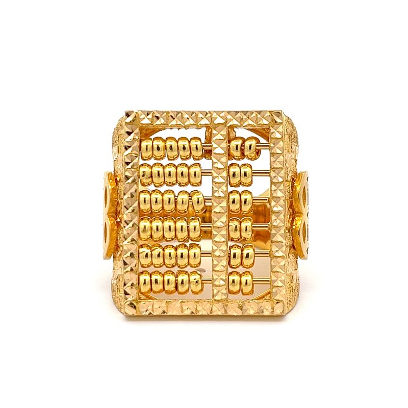 Men's Gold Ring - Virtuoso Abacus | Alfa Jewellers