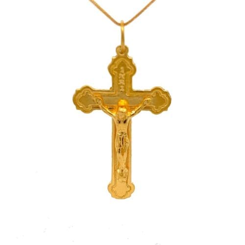 Cross Harmony Gold Pendant | Alfa Jewellers