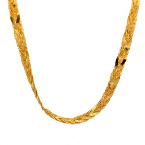 Traditional Misriya Gold Chain - Front