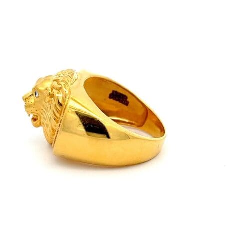 The Heart of the Vanguard Gold Ring - Left
