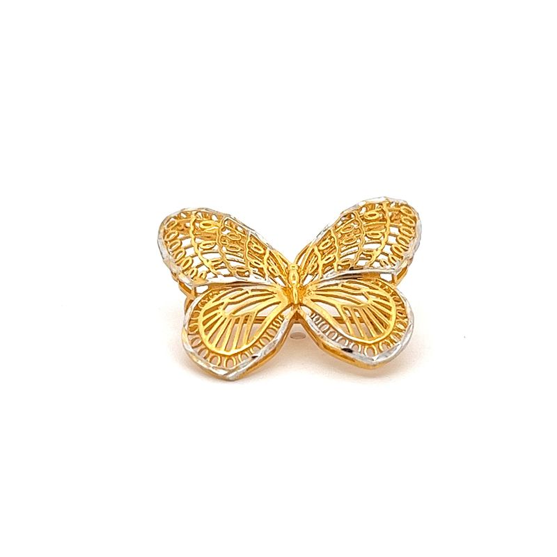 Delicate Wings Gold Brooch | Alfa Jewellers