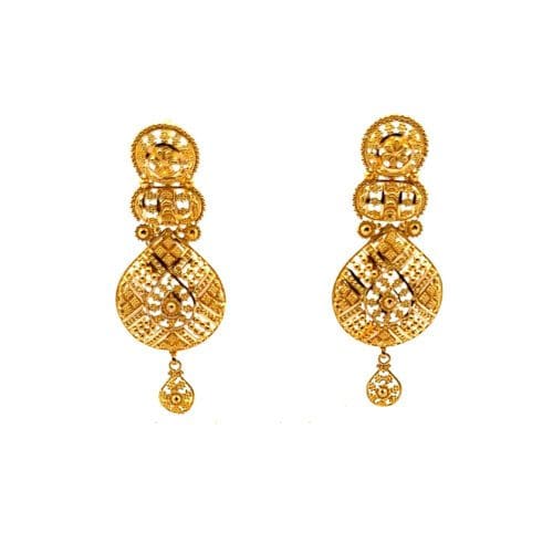 Calcutta Splendour Dangle Earrings | Alfa Jewellers