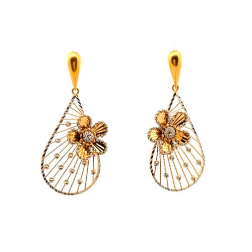 Heaven in Bloom Dangle Earrings | Alfa Jewellers