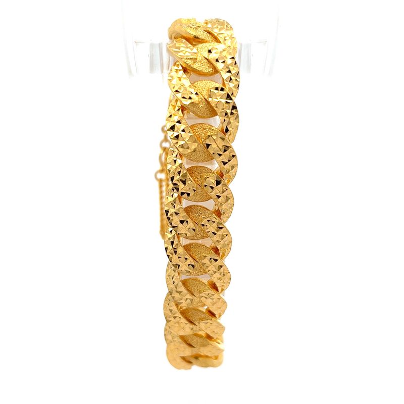 Rustic Rambler Gold Chain Bracelet | Alfa Jewellers