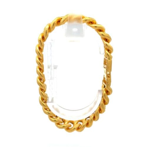 Rodeo Radiance Gold Chain Bracelet - Left Side View | Alfa Jewellers