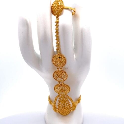 Grace of Gold Haath Phool | Alfa Jewellers