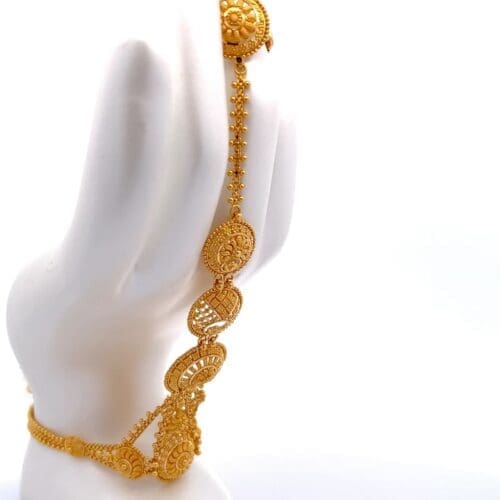 Grace of Gold Haath Phool - Right Side View | Alfa Jewellers