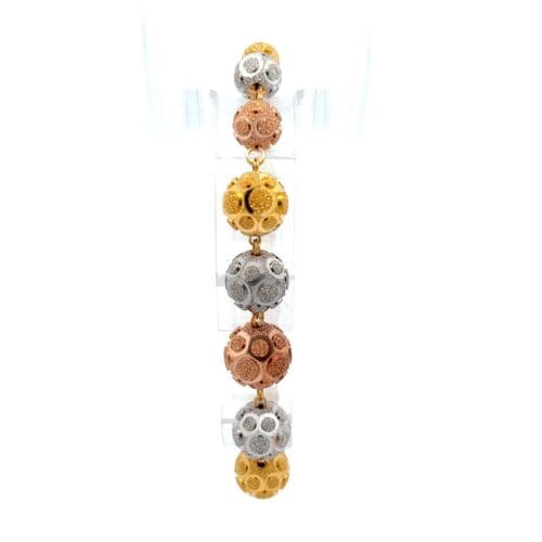 Celestial Sphere Gold Link Bracelet | Alfa Jewellers