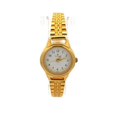 Belle Époque Gold Women's Watch by Titan | Alfa Jewellers