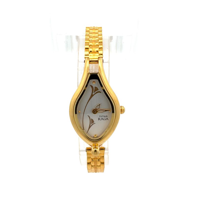 Raga Radiance Gold Women's Watch by Titan | Alfa Jewellers