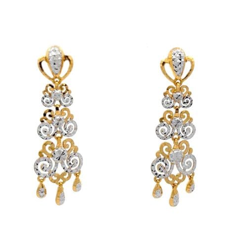 Symphony of Shadows Chandelier Earrings | Alfa Jewellers