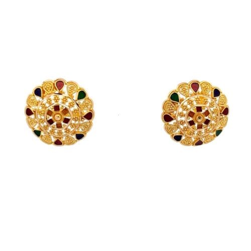 Blossom Bells Jhumka Earrings | Alfa Jewellers