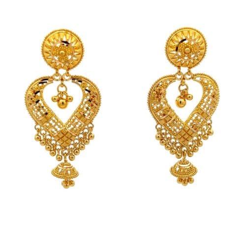 Infinite Love Chandbali Earrings | Alfa Jewellers