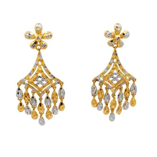 Blooming Twilight Chandelier Earrings | Alfa Jewellers