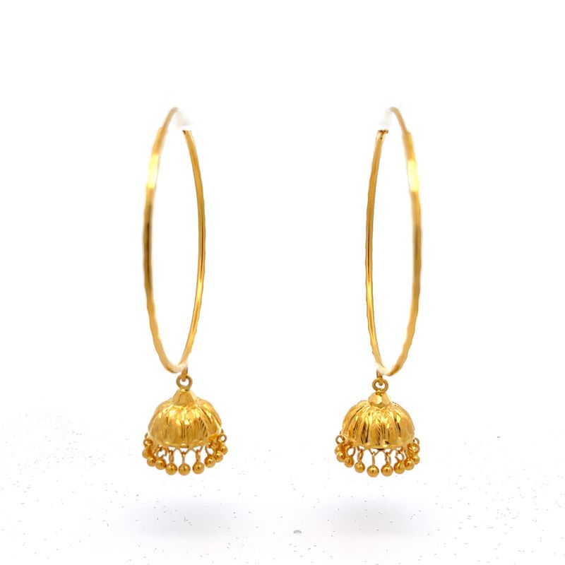 Serene Soul Jhumka Earrings | Alfa Jewellers