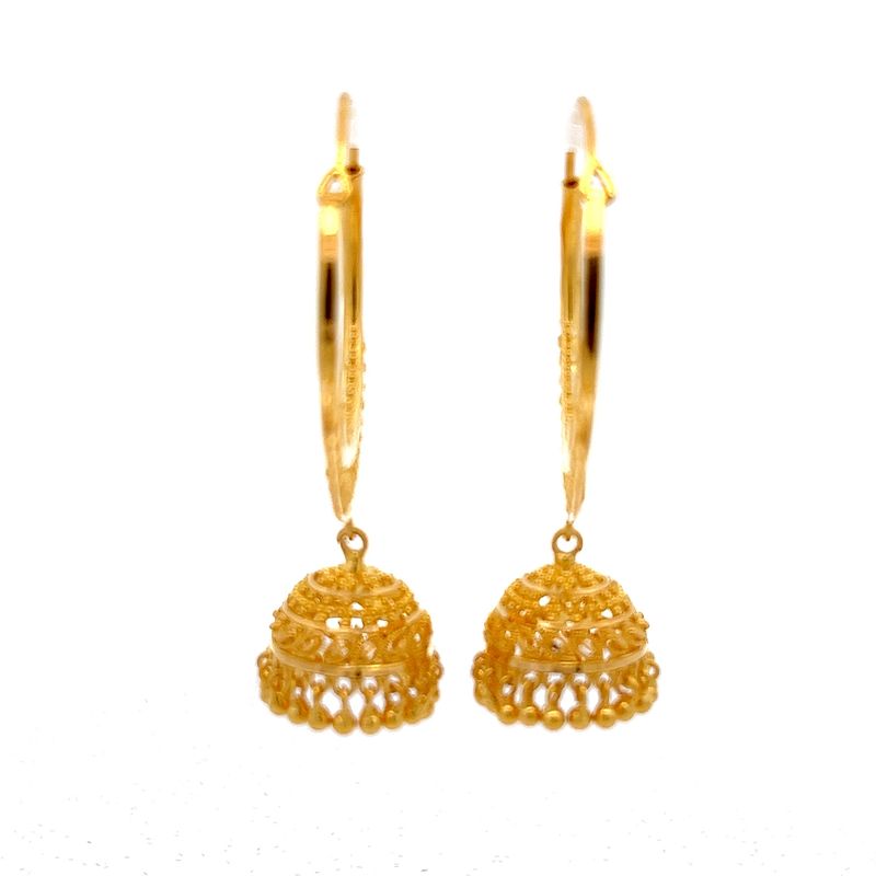 Whispers of Eternity Jhumka Earrings | Alfa Jewellers