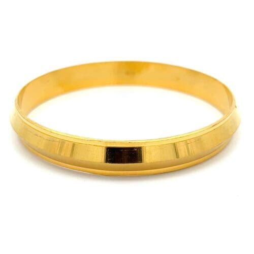 Pure Majesty Gold Kada Bangles | Alfa Jewellers