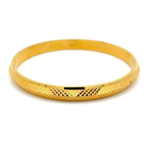 Sikh Warrior’s Gold Kada Bangles | Alfa Jewellers
