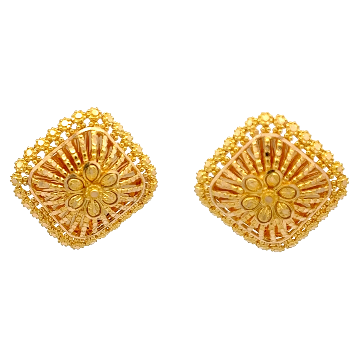 Silken Web Ear Studs | Alfa Jewellers