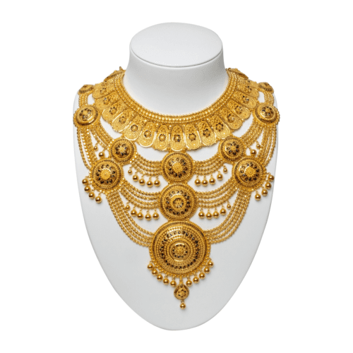 Celestial Harmony Gold Haram | Alfa Jewellers