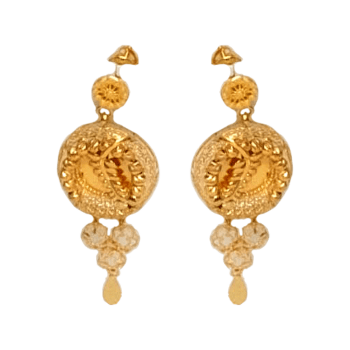 Floral Whispers Chandbali Earrings | Alfa Jewellers