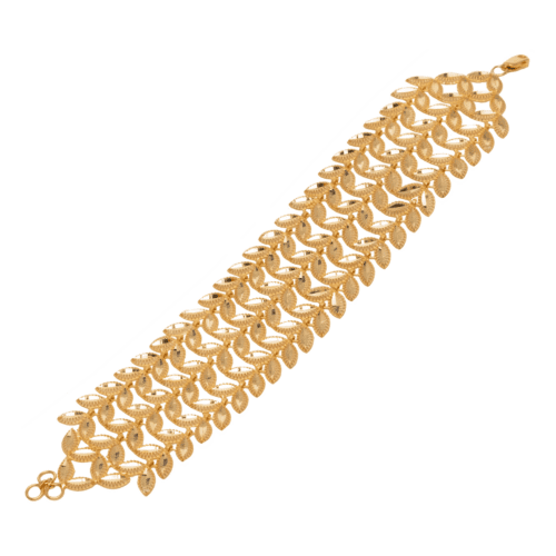 Opulent Reverie Gold Link Bracelet | Alfa Jewellers