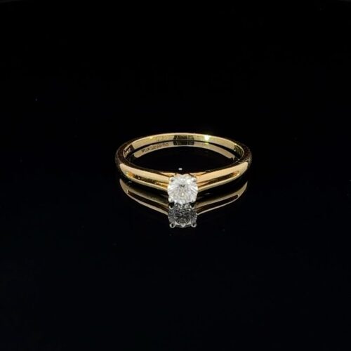 Petite Star Diamond Wedding Ring - Front View | Alfa Jewellers