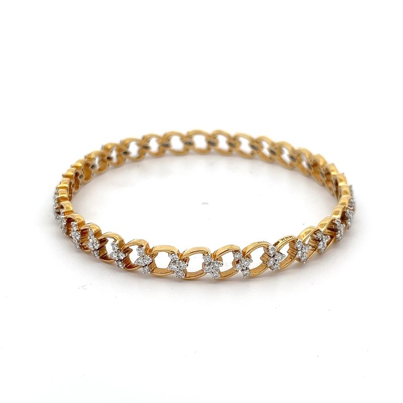 Mirage Diamond Bangle | Alfa Jewellers