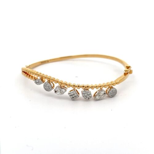 Diamond Cascade Bangle | Alfa Jewellers
