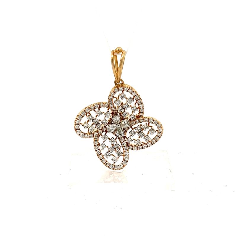 Swift Diamond Pendant - Front View | Alfa Jewellers