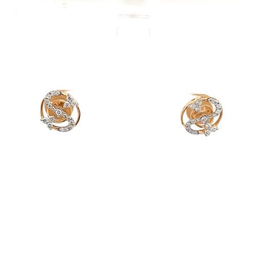 Blossom Diamond Ear Studs | Alfa Jewellers